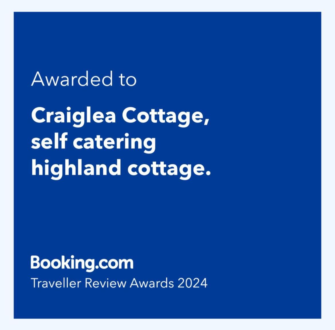 Craiglea Cottage, Self Catering Highland Cottage. Φορτ Γουίλιαμ Εξωτερικό φωτογραφία